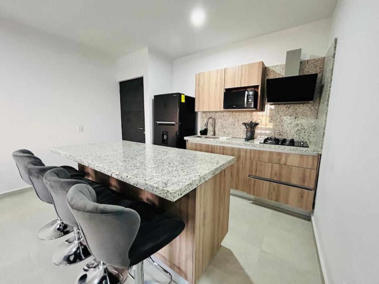 Bluu Lagoon - Depa Enorme Alberca Apartment *